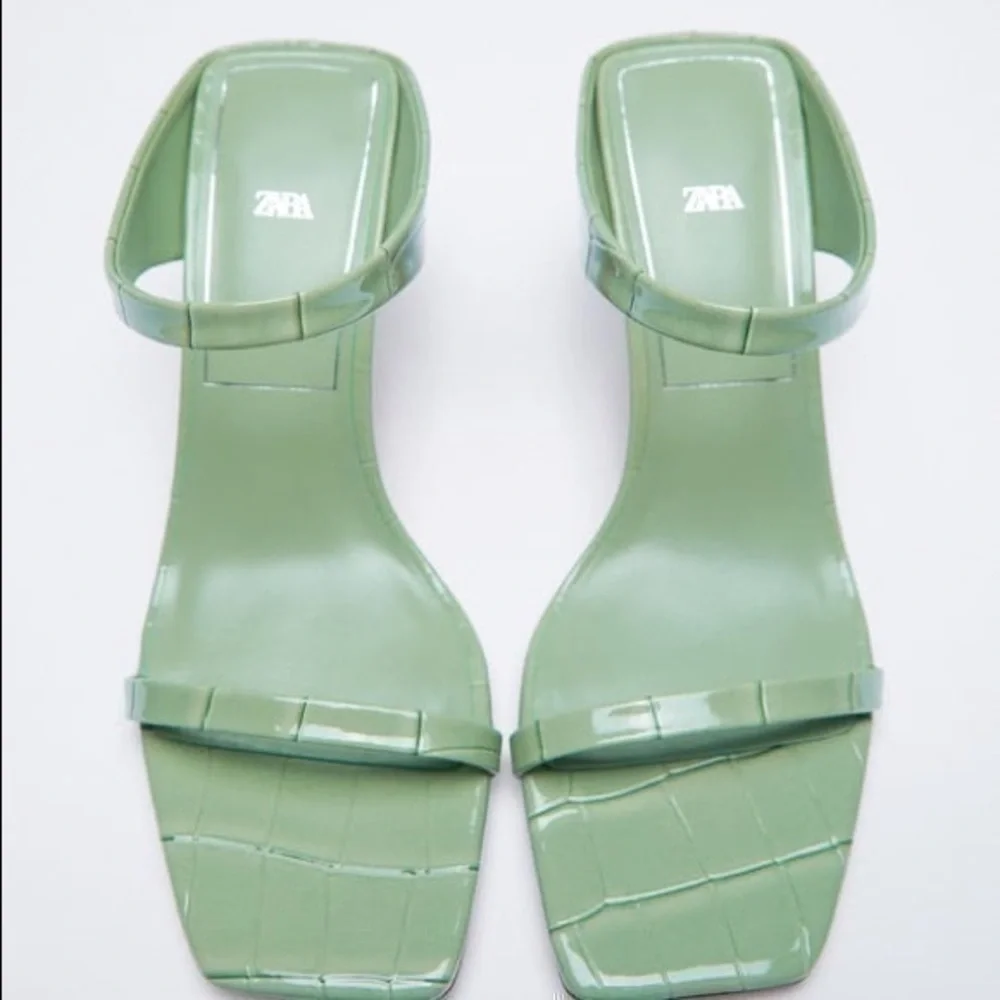ZARA Animal print heeled sandals 1305/810 - Picture 15 of 15